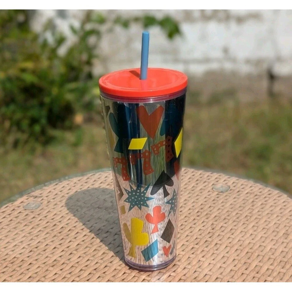 Rare STARBUCKS Las Vegas 777 24‎ fl oz Venti Cold Cup Tumbler